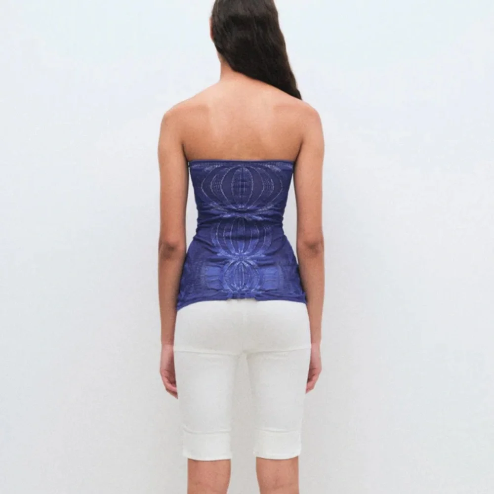 Gimaguas ete blue knot strapless top - Picture 4 of 4